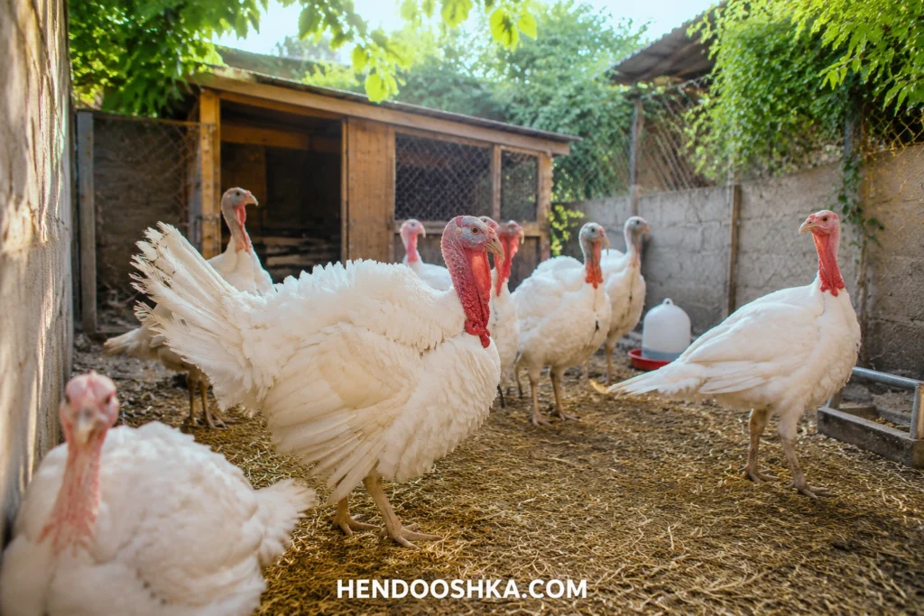 پرورش خانگی بوقلمون گوشتی هندوشکا